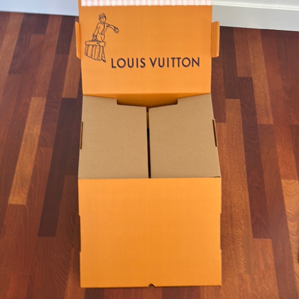 Louis Vuitton Neverfull Shipping /Storage Orange Box - Picture 9 of 16